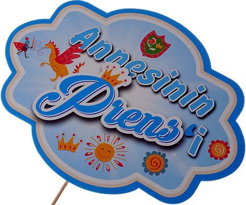 Annesinin Prensi Deko Sprechballon - Tortendekoshop