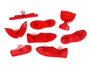 Ausstecher Fußballschuh, 8 tlg. - Tortendekoshop