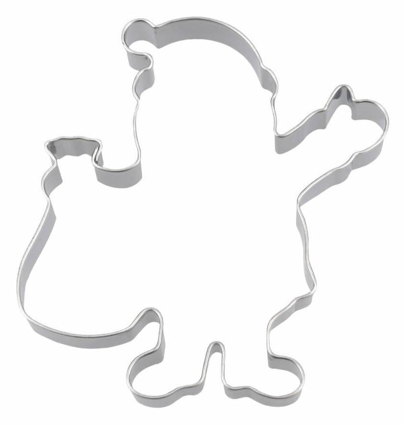 Ausstecher Santa Claus 8cm, Edelstahl - Tortendekoshop