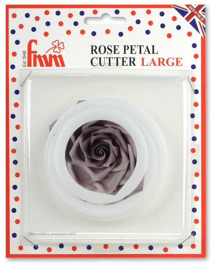 Ausstecher Set Rose groß, 3er - Tortendekoshop