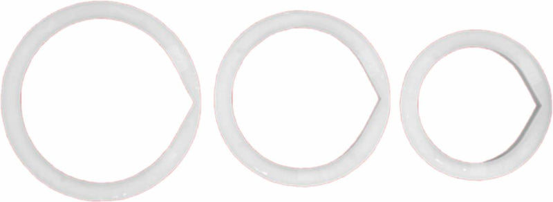Ausstecher Set Rose groß, 3er - Tortendekoshop