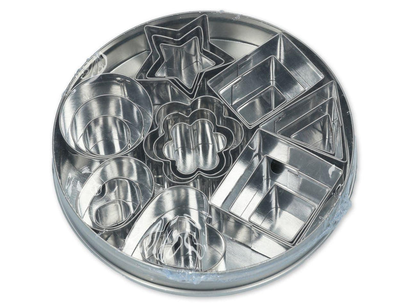 Ausstecherset verschiedene Formen, 24tlg. - Tortendekoshop