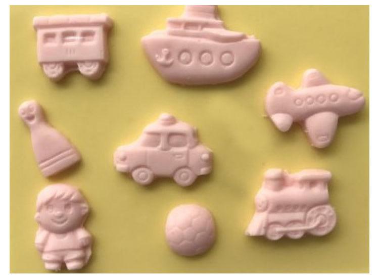 Auto, Fahrzeuge ,Baby Motiv Silikonform - Tortendekoshop