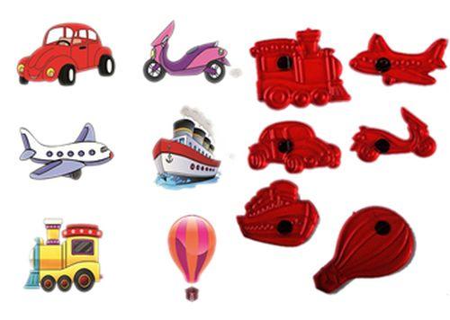 Auto Patchwork Präge Stempel Set - Tortendekoshop