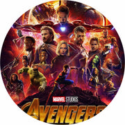 Avengers Runde Tortenaufleger - Tortendekoshop