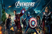 Avengers Tortenaufleger, Rechteckig - Tortendekoshop
