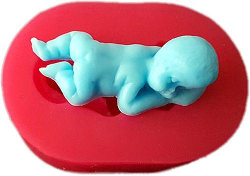 Baby boy Schlafend Silikonform - Tortendekoshop
