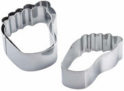 Baby Füße Ausstechform Set, Edelstahl - Tortendekoshop
