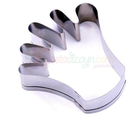 ausstechform handschuh Baby Hand Ausstechform, Edelstahl — Tortendekoshop