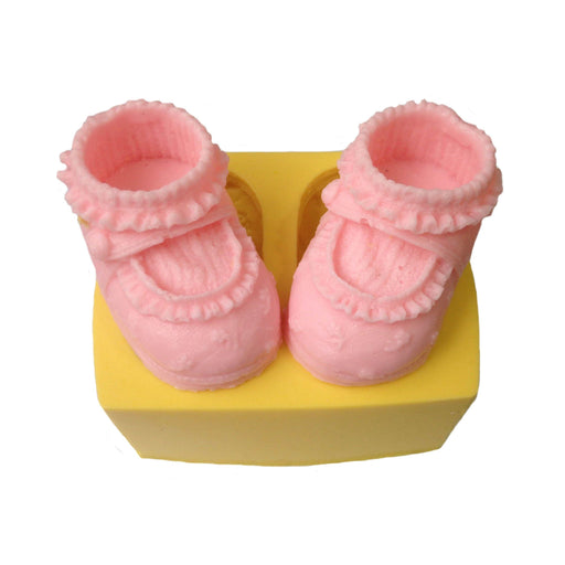 Baby Schuhe Silikonform, gross - Tortendekoshop