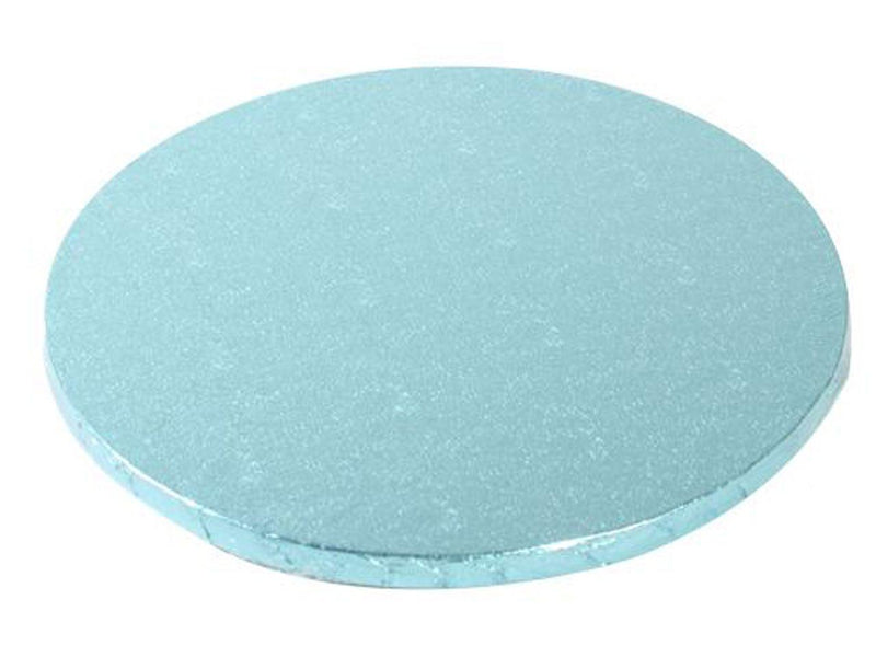 Babyblau Tortenunterlage Rund, 25cm - Tortendekoshop