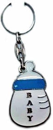 Babyschoppen Schlüsselanhänger blau - Tortendekoshop