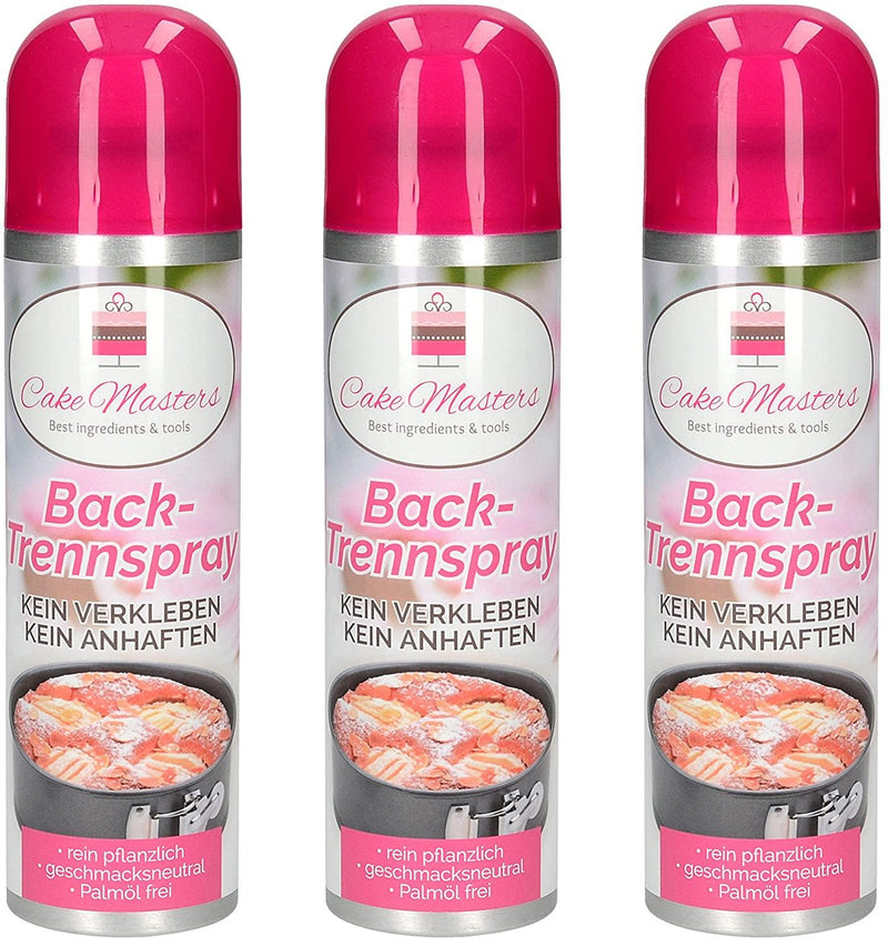 Back Trennspray, 200ml, 3 Stück - Tortendekoshop