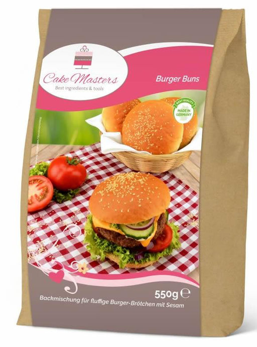 Backmischung Burger Buns, 550g - Tortendekoshop