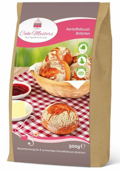 Backmischung Kartoffelkrusti-Brötchen, 500g - Tortendekoshop