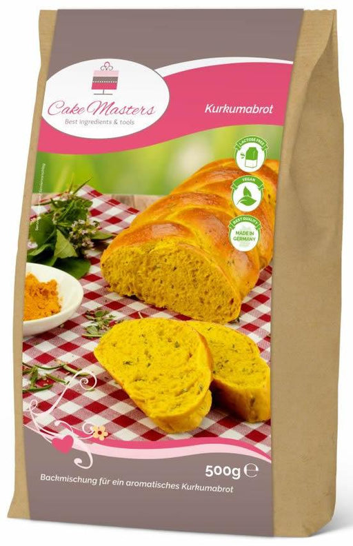 Backmischung Kurkumabrot, 500g - Tortendekoshop