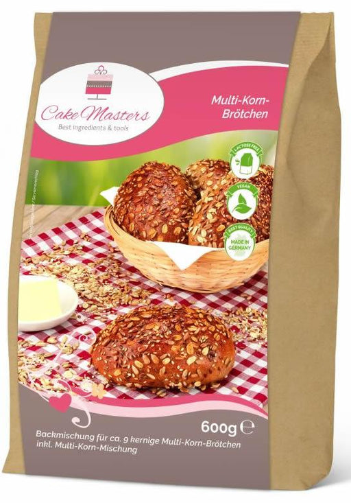 Backmischung Multi-Korn-Brötchen, 600g - Tortendekoshop