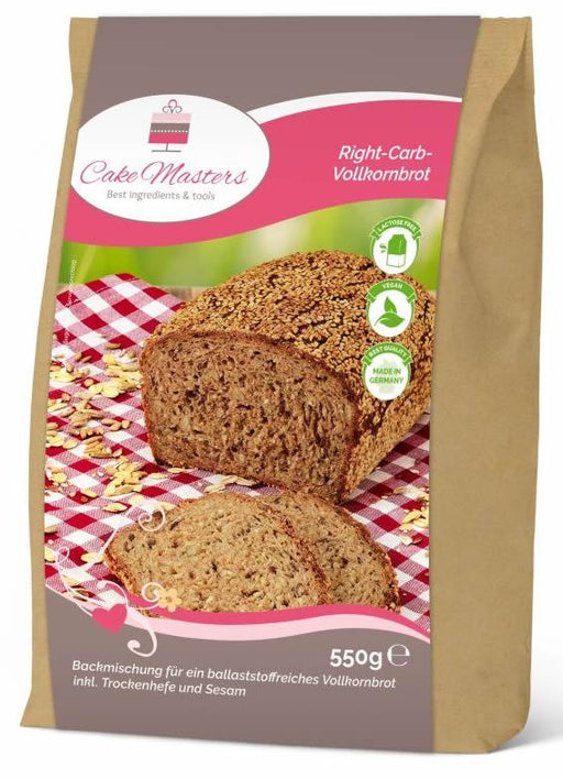 Backmischung Right Carb Vollkornbrot 550g - Tortendekoshop