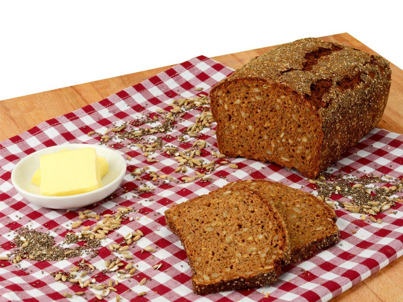Backmischung Roggenbrot mit Chia-Samen, 550g - Tortendekoshop