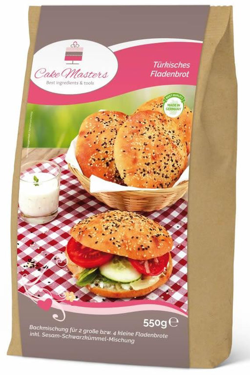 Backmischung Türkisches Fladenbrot, 550g - Tortendekoshop