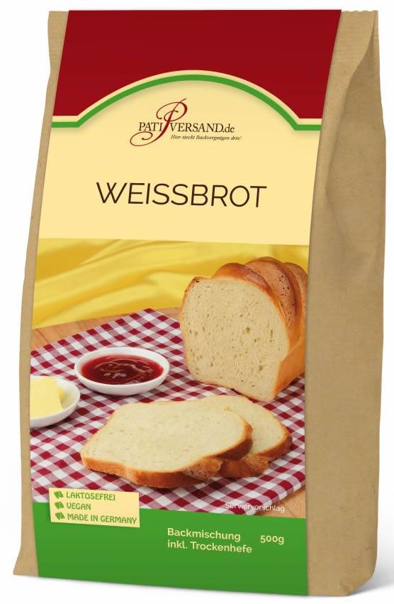 Backmischung Weißbrot, 500g - Tortendekoshop
