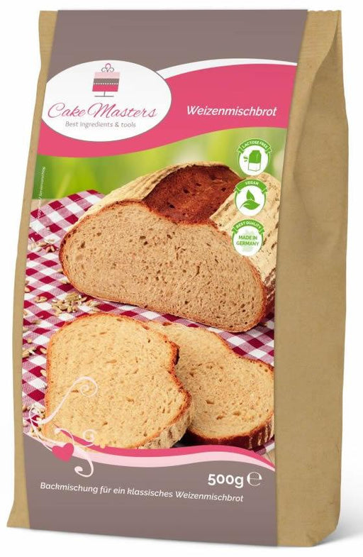 Backmischung Weizenmischbrot ,500g - Tortendekoshop