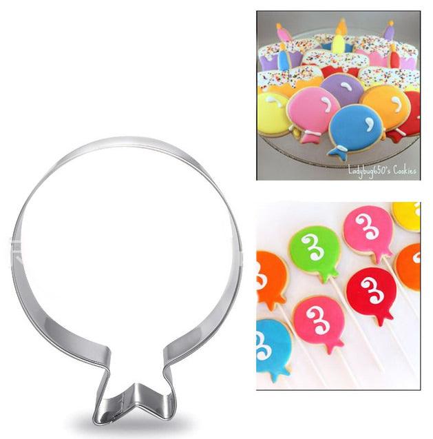 Ballon Ausstechform, Edelstahl - Tortendekoshop