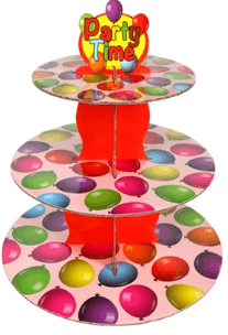 Ballon bedruckte Cupcake Ständer - Tortendekoshop