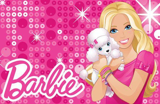 Barbie Tortenaufleger, Rechteckig - Tortendekoshop