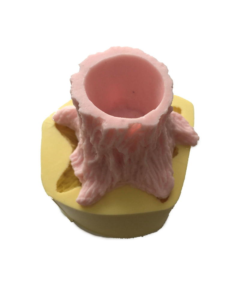 Baumstamm Silikonform, gross - Tortendekoshop