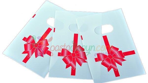 Bedruckte Plastik Geschenktüte - Tortendekoshop