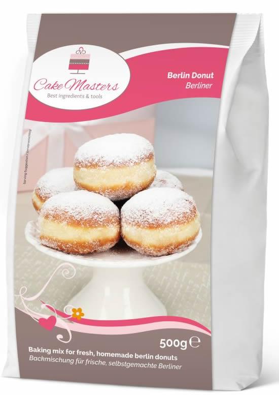 Backmischung Berlin Donut, Berliner, 500g - Tortendekoshop