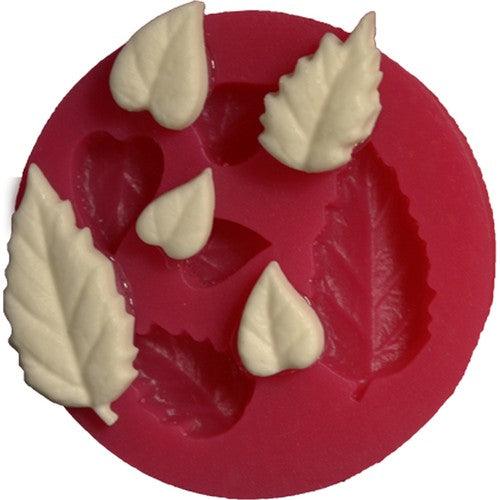Blätter Silikonform, Klein - Tortendekoshop