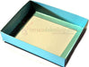 Blau Acetat Schachteln, 12x15x3cm - Tortendekoshop