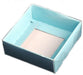 Blau Acetat Schachteln, 8x8x3cm - Tortendekoshop