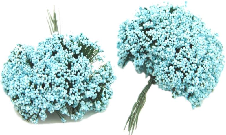 Blau Deko Gypsophilas - Tortendekoshop