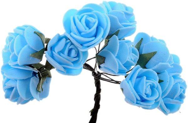 Blau Deko Rosen - Tortendekoshop