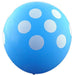 Blau gepunktete Ballon - Tortendekoshop