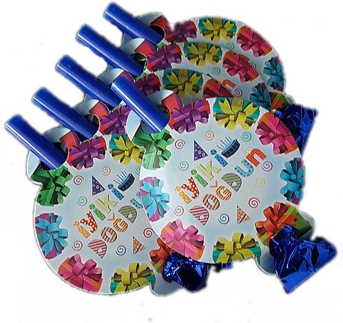 Blau Iyiki Dogdun Partytröten - Tortendekoshop