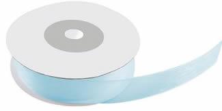 Blau Organza Schleifenband, 2cm - Tortendekoshop