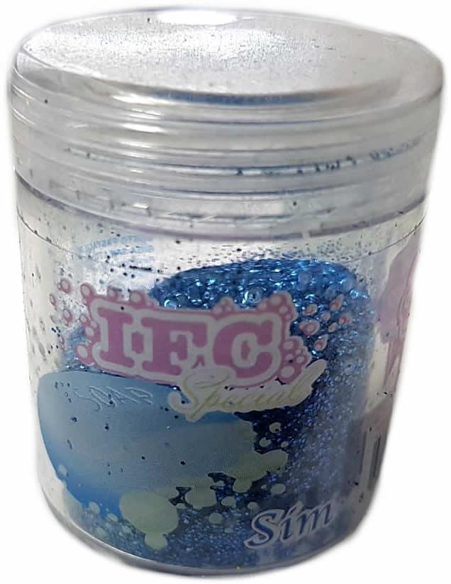 Blau Seife, Duftstein Glitzer pulver - Tortendekoshop