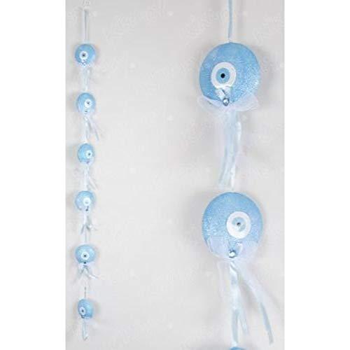 Blau Türdeko Nazar Boncugu, Schützende Auge aus Styropor - Tortendekoshop