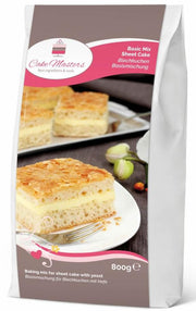 Blechkuchen Basismischung, 800g - Tortendekoshop