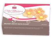 Blumen, 25mm, lachs, Zucker, 16 Stück - Tortendekoshop
