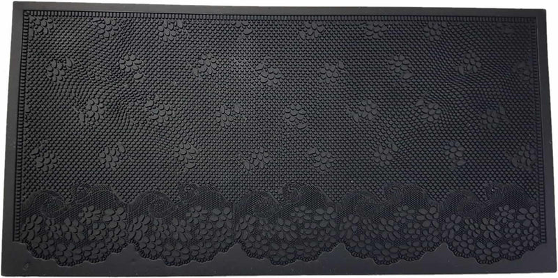Blumen Muster Transfer Silikonform, gross - Tortendekoshop