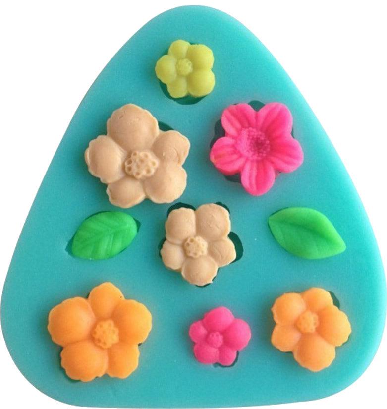 Blumen, Rosenblatt Silikonform - Tortendekoshop