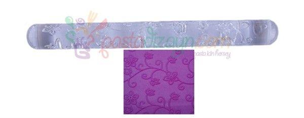 Blumenstilform Fondant Rolle, 16.5cm - Tortendekoshop