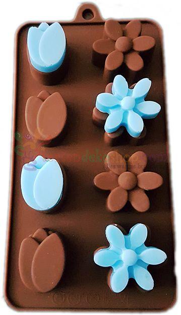 Blumen,Tulpen Silikonform - Tortendekoshop