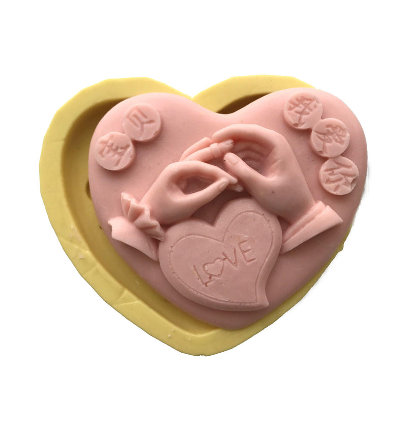 Bräutigam, Braut Silikonform, Gross - Tortendekoshop
