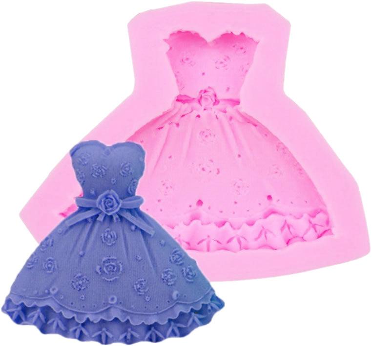 Brautkleid Silikonform - Tortendekoshop